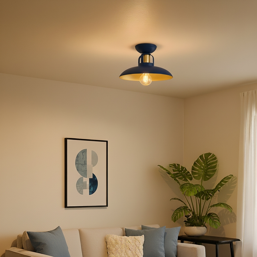 Brilagi - LED Nadgradni luster FLAMENGO 1xE27/60W/230V plava