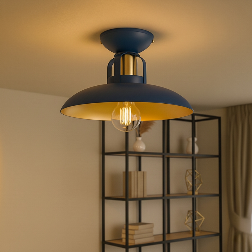 Brilagi - LED Nadgradni luster FLAMENGO 1xE27/60W/230V plava