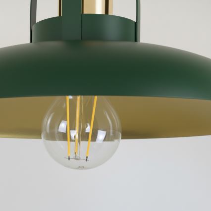 Brilagi - LED Nadgradni luster FLAMENGO 1xE27/60W/230V zelena