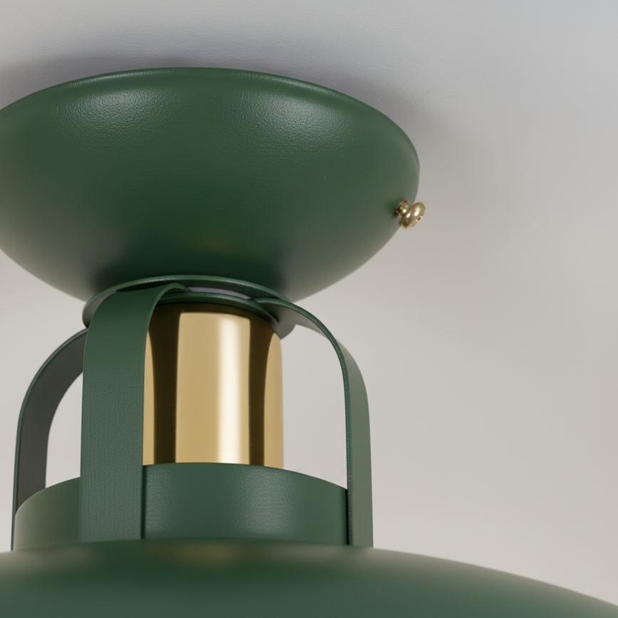 Brilagi - LED Nadgradni luster FLAMENGO 1xE27/60W/230V zelena