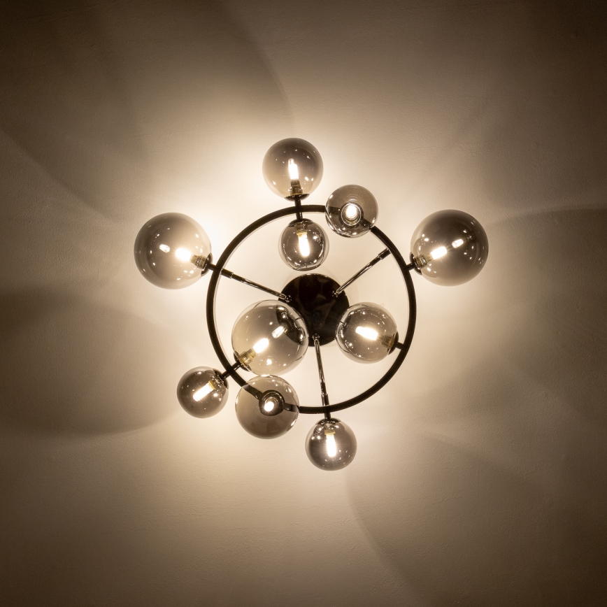 Brilagi - LED Nadgradni luster MILLA 10xG9/3W/230V sjajni krom/dimna