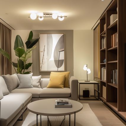 Brilagi - LED Nadgradni luster MILLA 4xG9/3W/230V sjajni krom/bijela