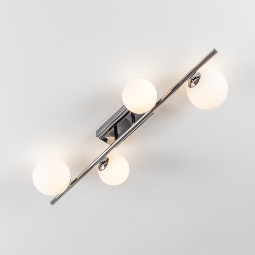 Brilagi - LED Nadgradni luster MILLA 4xG9/3W/230V sjajni krom/bijela