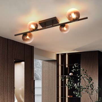 Brilagi - LED nadgradni luster MILLA 4xG9/3W/230V smeđa/dimna smeđa