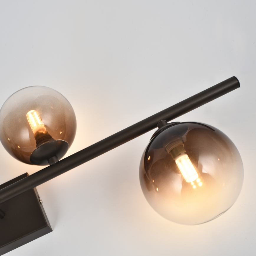 Brilagi - LED nadgradni luster MILLA 4xG9/3W/230V smeđa/dimna smeđa