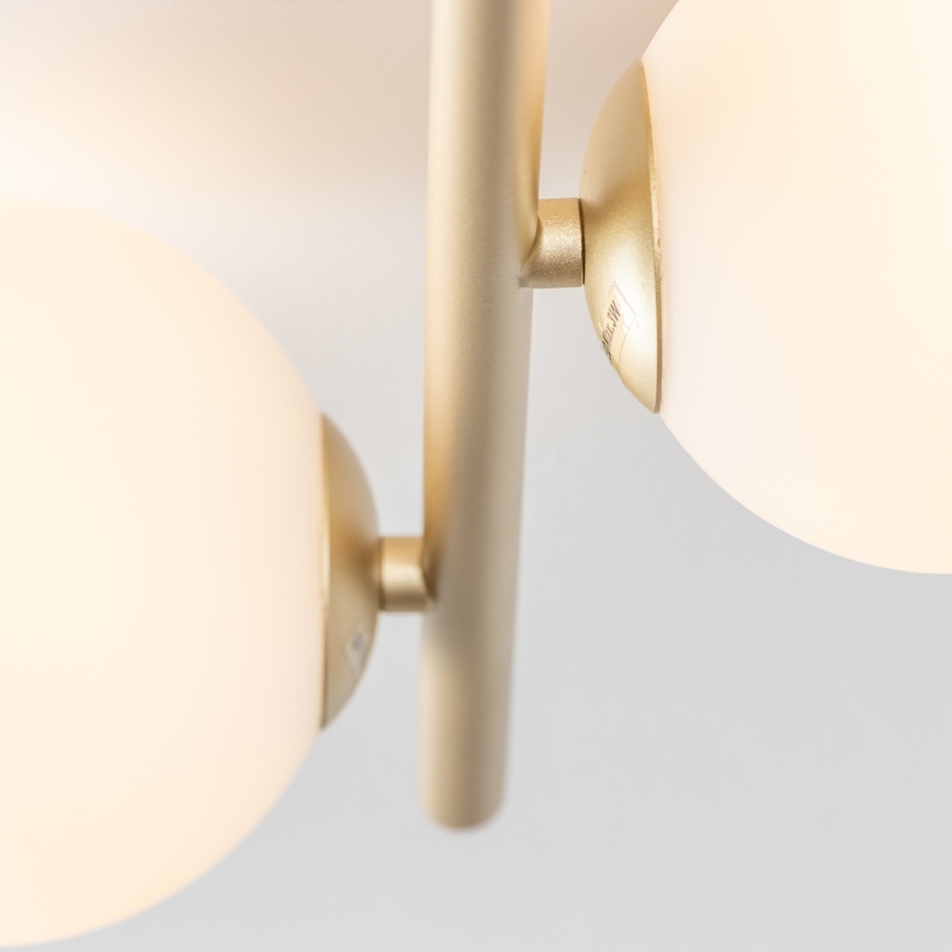 Brilagi - LED Nadgradni luster MILLA 4xG9/3W/230V zlatna/bijela