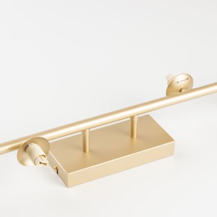 Brilagi - LED Nadgradni luster MILLA 4xG9/3W/230V zlatna/bijela