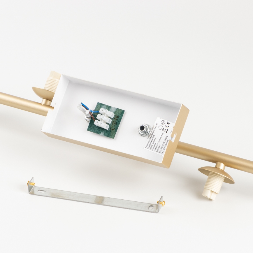 Brilagi - LED Nadgradni luster MILLA 4xG9/3W/230V zlatna