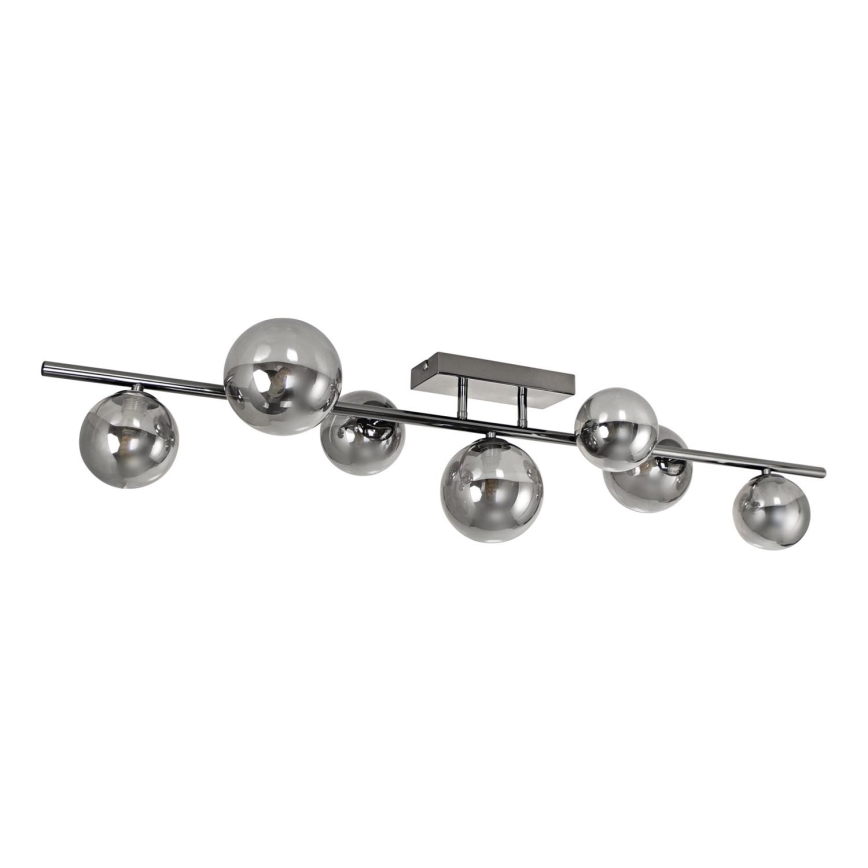 Brilagi - LED Nadgradni luster MILLA 7xG9/3W/230V sjajni krom/dimna
