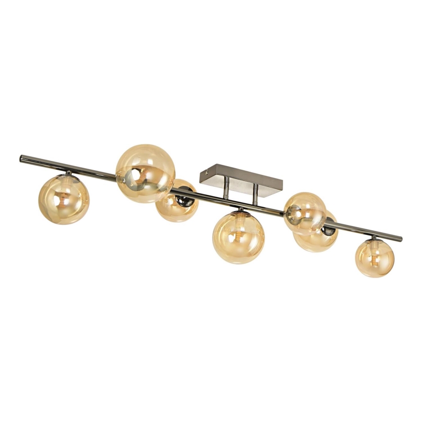 Brilagi - LED Nadgradni luster MILLA 7xG9/3W/230V sjajni krom/zlatna