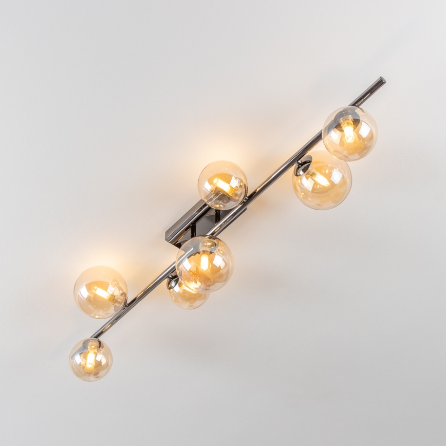 Brilagi - LED Nadgradni luster MILLA 7xG9/3W/230V sjajni krom/zlatna