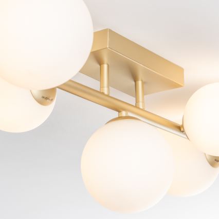 Brilagi - LED Nadgradni luster MILLA 7xG9/3W/230V zlatna/bijela