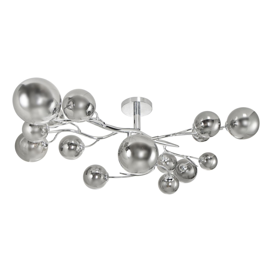Brilagi - LED Nadgradni luster MISTEL 15xG9/3W/230V sjajni krom/dimna