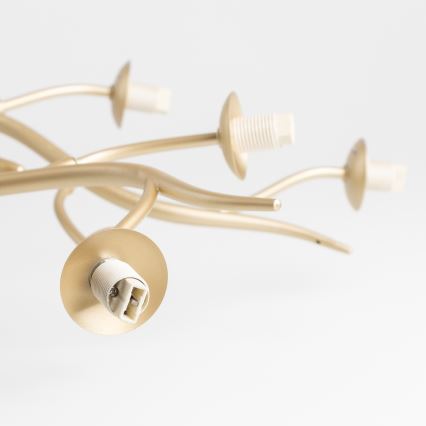 Brilagi - LED Nadgradni luster MISTEL 15xG9/3W/230V zlatna/bijela