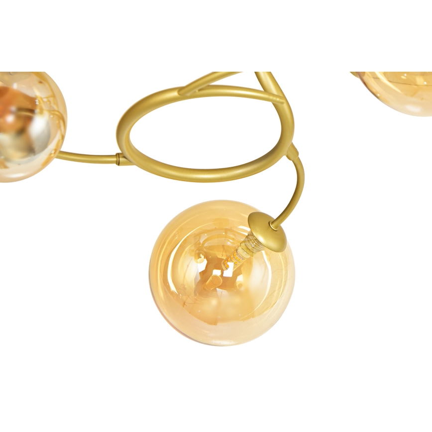 Brilagi - LED Nadgradni luster MISTEL 15xG9/3W/230V zlatna