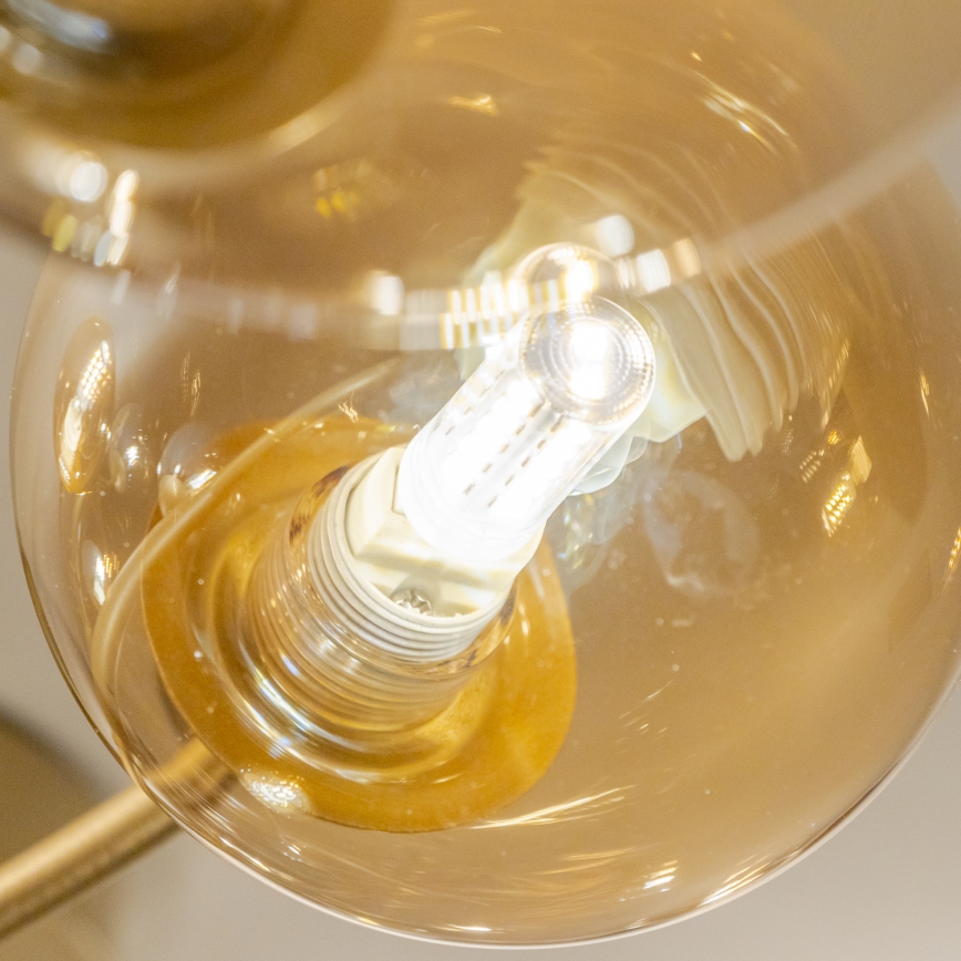 Brilagi - LED Nadgradni luster MISTEL 15xG9/3W/230V zlatna