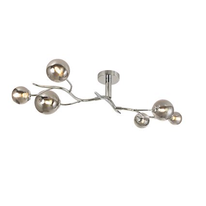 Brilagi - LED Nadgradni luster MISTEL 6xG9/3W/230V sjajni krom/dimna