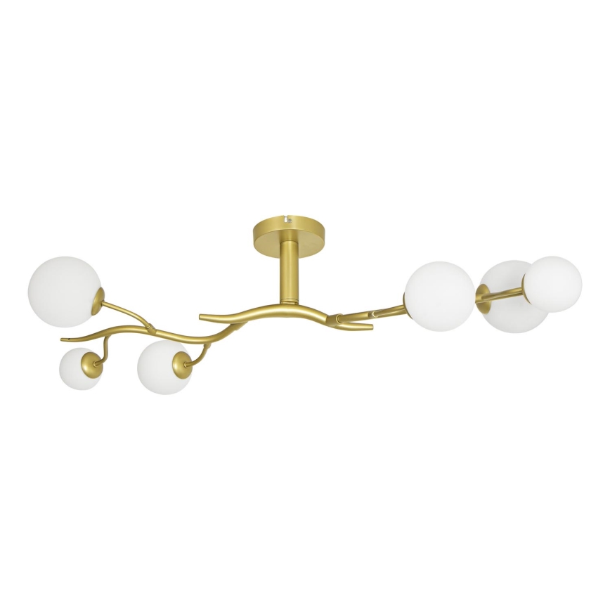 Brilagi - LED Nadgradni luster MISTEL 6xG9/3W/230V zlatna/bijela