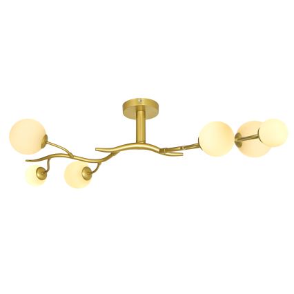 Brilagi - LED Nadgradni luster MISTEL 6xG9/3W/230V zlatna/bijela