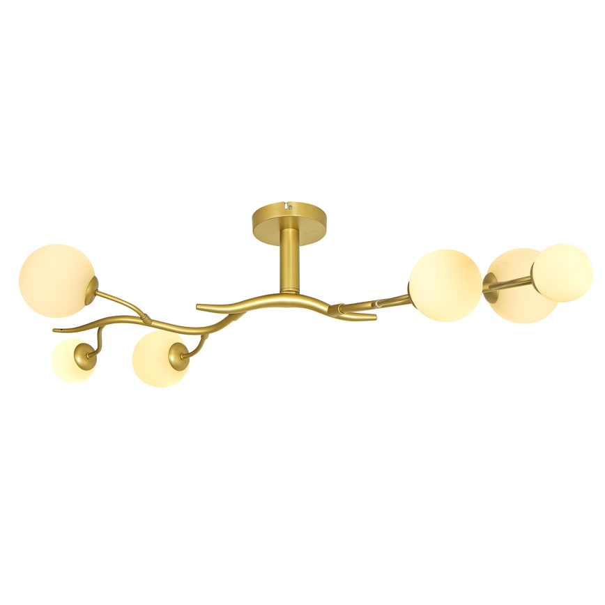 Brilagi - LED Nadgradni luster MISTEL 6xG9/3W/230V zlatna/bijela