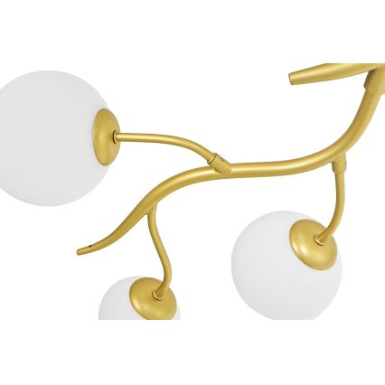 Brilagi - LED Nadgradni luster MISTEL 6xG9/3W/230V zlatna/bijela