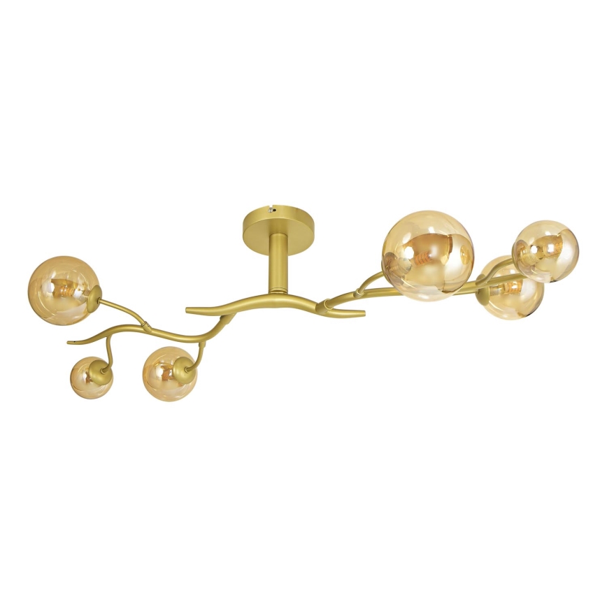 Brilagi - LED Nadgradni luster MISTEL 6xG9/3W/230V zlatna