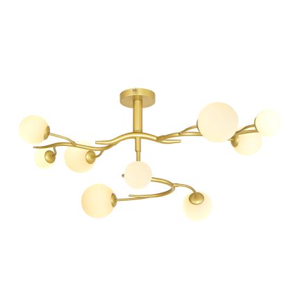 Brilagi - LED Nadgradni luster MISTEL 9xG9/3W/230V zlatna/bijela