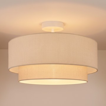 Brilagi - LED nadgradni stropni luster BOHO ECO 1xE27/10W/230V Ø 40 cm krem
