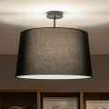 Brilagi - LED nadgradni stropni luster CERIA 1xE27/60W/230V promjer 45 cm crni