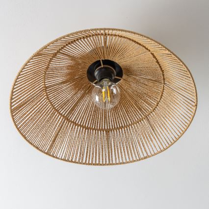 Brilagi - LED nadgradni stropni luster CERIA BOHO 1xE27/40W/230V Ø 50 cm smeđa