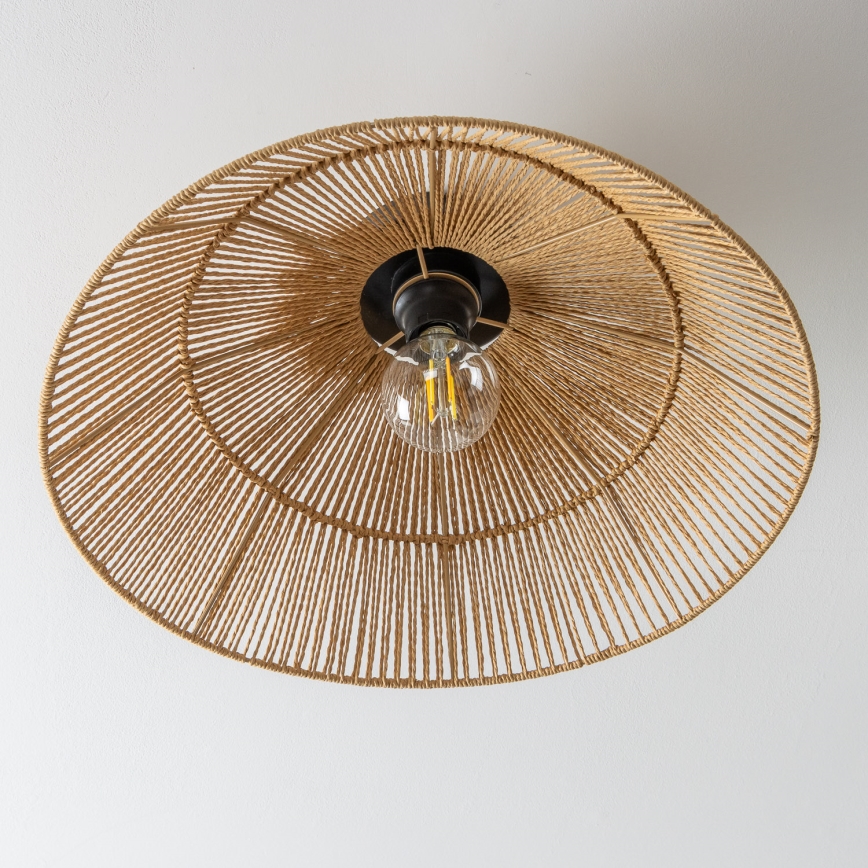 Brilagi - LED nadgradni stropni luster CERIA BOHO 1xE27/40W/230V Ø 50 cm smeđa