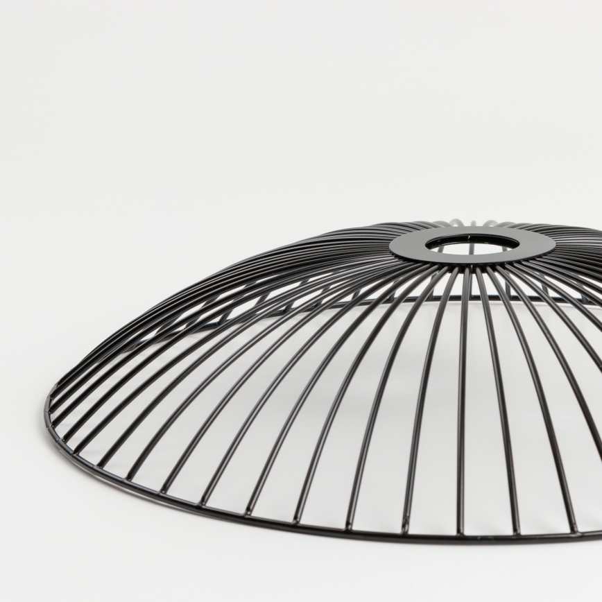 Brilagi - LED nadgradni stropni luster CERIA WIRE 1xE27/40W/230V promjer 26 cm crna/hrast