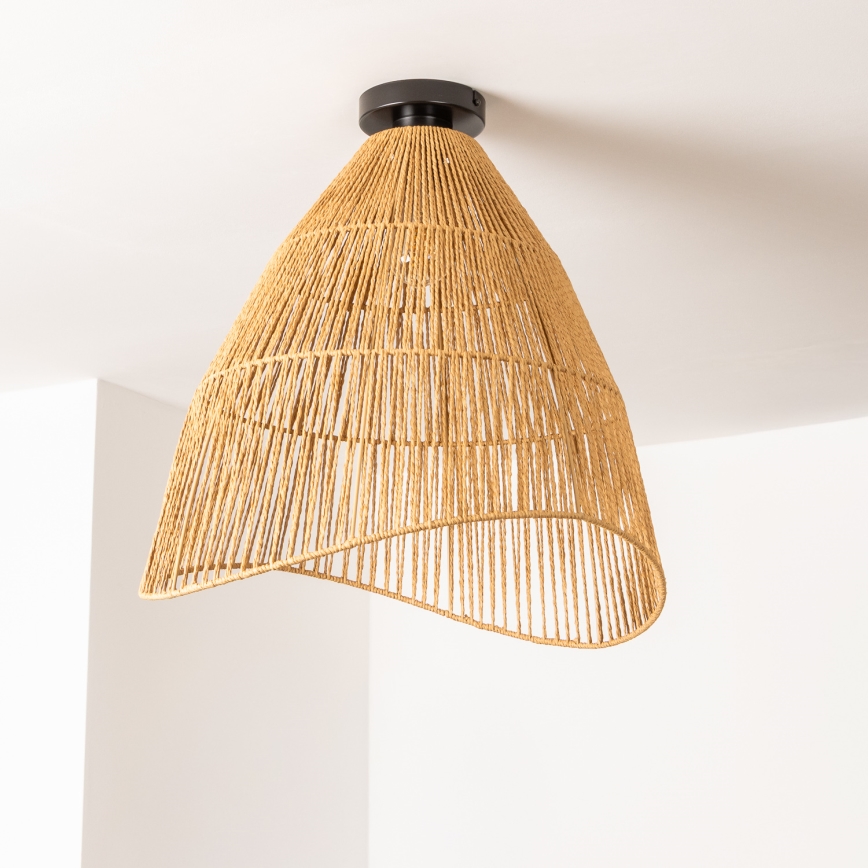 Brilagi - LED nadometni luster CERIA BOHO 1xE27/40W/230V Ø 50 cm smeđa