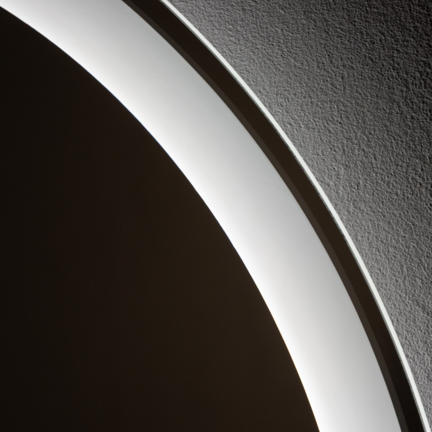 Brilagi - LED grijano kupaonsko ogledalo AVA ECO LED/11,5W/230V Ø 60 cm IP44 CRI 90 prigušivo + CCT