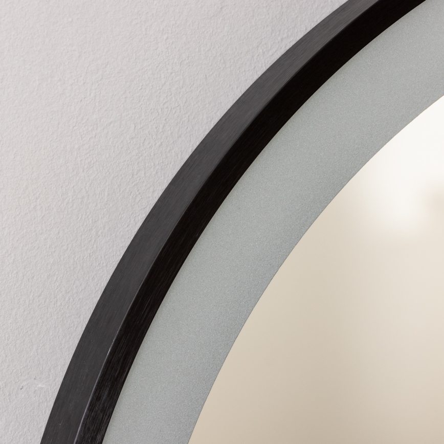 Brilagi - LED kupaonsko ogledalo CANZO LED/25W/230V 50x80 cm crno IP44 CRI 90 prigušivo + CCT