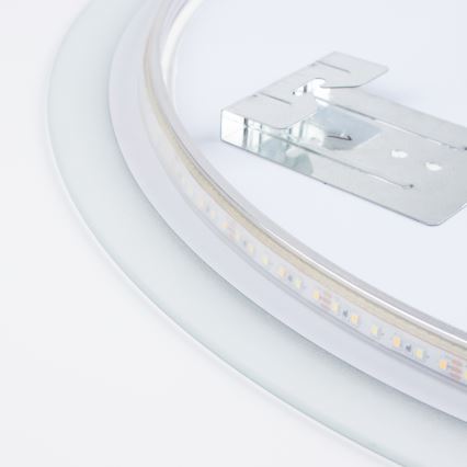 Brilagi - LED kupaonsko ogledalo CUNEO LED/19W/230V ø 60 cm IP44 CRI 90 prigušivo + CCT