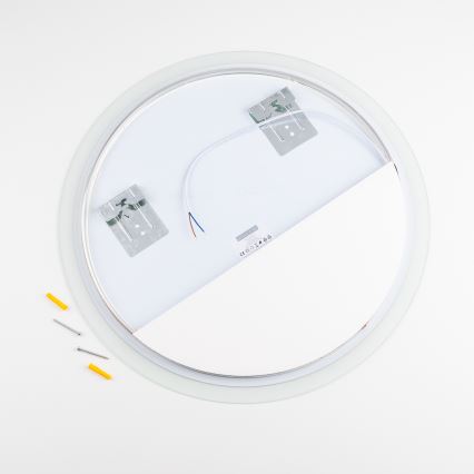 Brilagi - LED kupaonsko ogledalo CUNEO LED/19W/230V ø 60 cm IP44 CRI 90 prigušivo + CCT