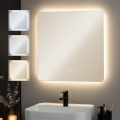 BRILAGI - LED ogledalo za kupaonicu s grijanjem DIANA LED/17W/230V 60x60 cm IP44 CRI 90 s mogućnošću prigušivanja + CCT