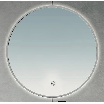 BRILAGI - LED Ogledalo za kupaonicu VENA SILVER LED/32W/230V Ø 100 cm IP44 CRI 90 s mogućnošću prigušivanja + CCT
