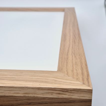Brilagi - LED Stropna svjetiljka za kupaonice WOODY FRAME LED/40W/230V 60x60 cm IP44 hrast