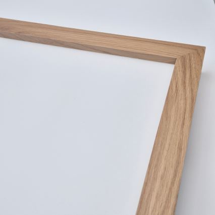Brilagi - LED Stropna svjetiljka za kupaonice WOODY FRAME LED/40W/230V 60x60 cm IP44 hrast