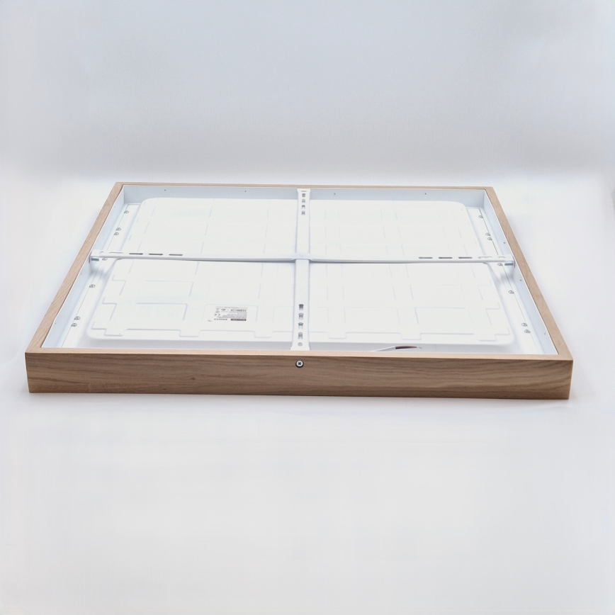 Brilagi - LED Stropna svjetiljka za kupaonice WOODY FRAME LED/40W/230V 60x60 cm IP44 hrast
