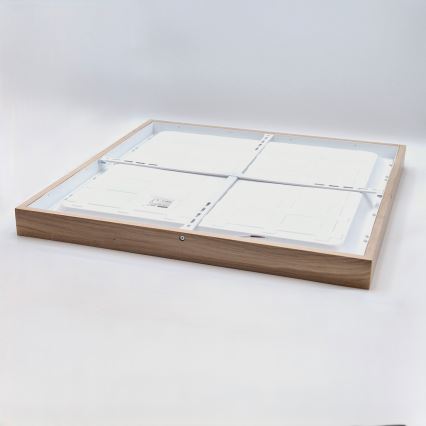 Brilagi - LED Stropna svjetiljka za kupaonice WOODY FRAME LED/40W/230V 60x60 cm IP44 hrast