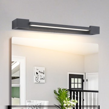 Brilagi - LED osvjetljenje za kupaonsko ogledalo AQUA LINE LED/12W/230V 45 cm IP44 antracit