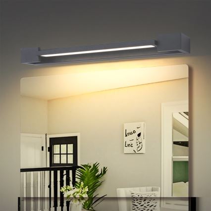 Brilagi - LED kupaonsko osvjetljenje za ogledalo AQUA LINE LED/12W/230V 45 cm IP44 antracit CRI 90