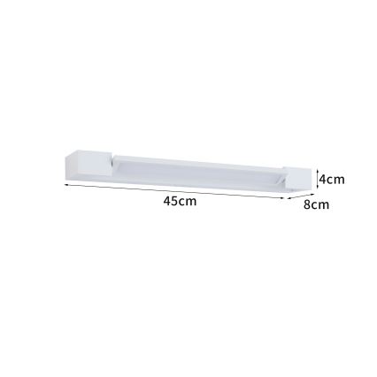 Brilagi - LED kupaonsko osvjetljenje za ogledalo AQUA LINE LED/12W/230V 45 cm IP44 bijela CRI 90