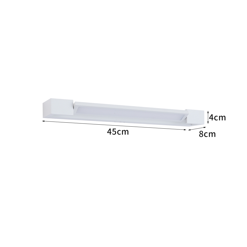 Brilagi - LED kupaonsko osvjetljenje za ogledalo AQUA LINE LED/12W/230V 45 cm IP44 bijela CRI 90