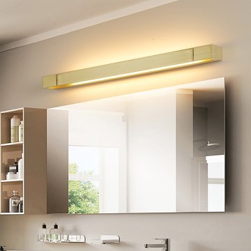 Brilagi - LED osvjetljenje za kupaonsko ogledalo AQUA LINE LED/18W/230V 60 cm IP44 zlatna