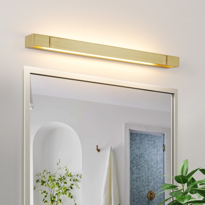 Brilagi - LED osvjetljenje za kupaonsko ogledalo AQUA LINE LED/18W/230V 60 cm IP44 zlatna