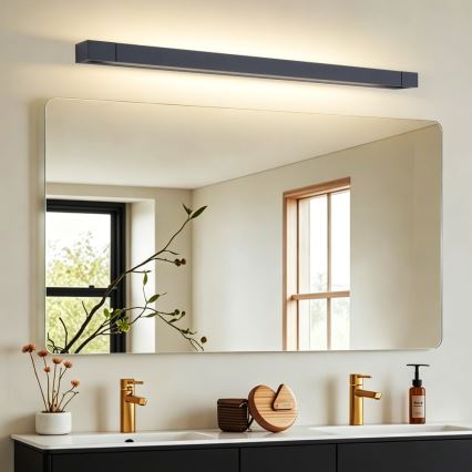 BRILAGI - LED osvjetljenje za kupaonsko ogledalo AQUA LINE LED/28W/230V 100 cm IP44 crna CRI 90